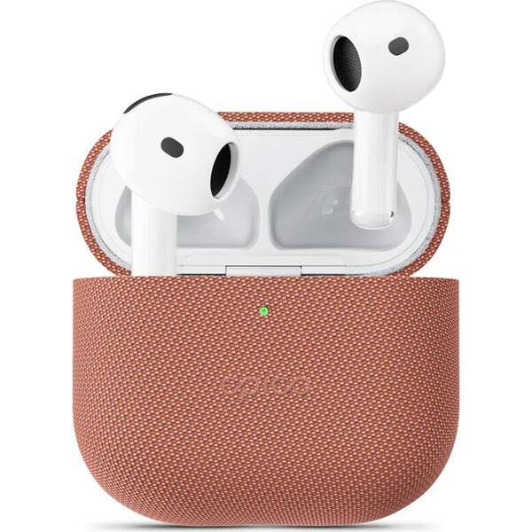 Epico SolidWoven Case pouzdro pro AirPods 4/AirPods 5 siensky hnědé