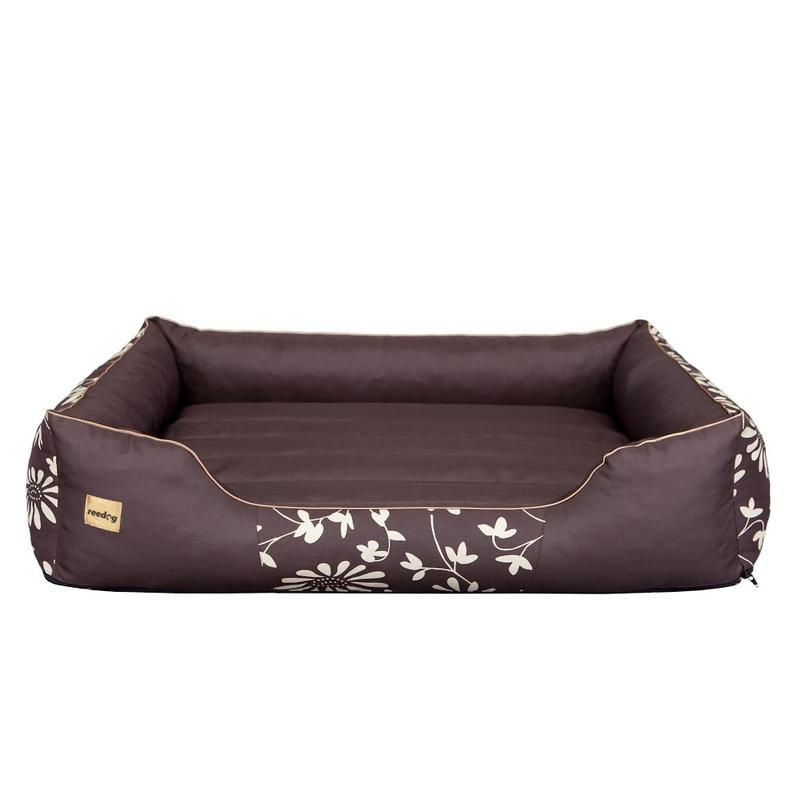 Pelíšek pro psa Reedog Brown Flower L