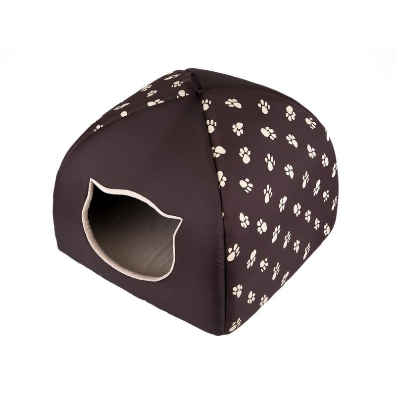 Iglu pro kočky Reedog Brown L