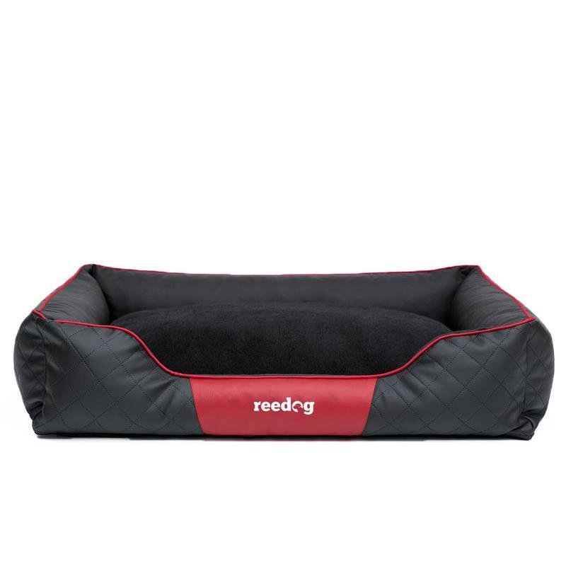 Pelíšek pro psa Reedog Black & Red Luxus XXL