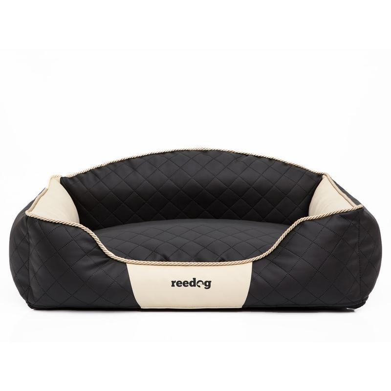 Pelíšek pro psa Reedog Black Sofa XXL