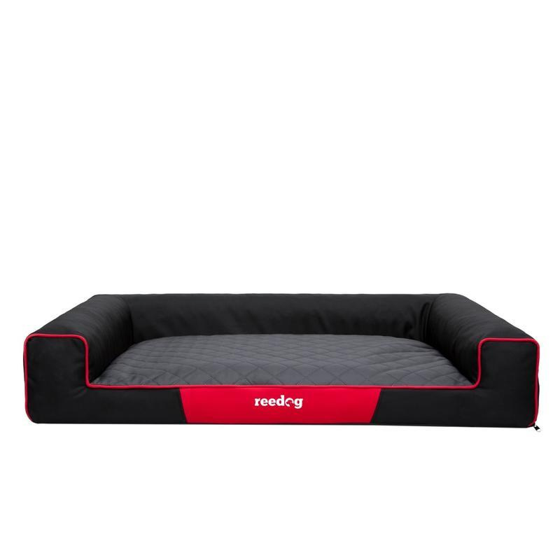 Pelíšek pro psa Reedog Black Plain XXL