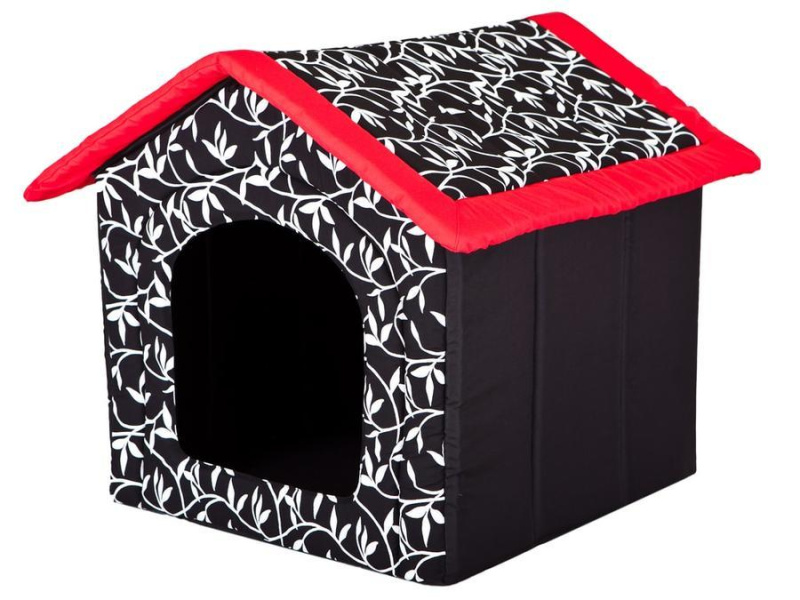 Domeček pro psa Reedog Red Flower M