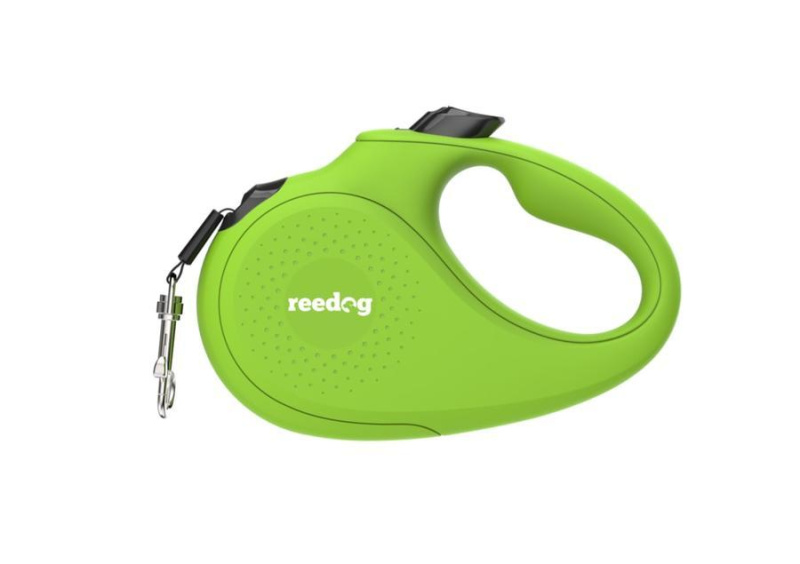 Reedog Senza Basic samonavíjecí vodítko L 50kg / 5m páska / zelené