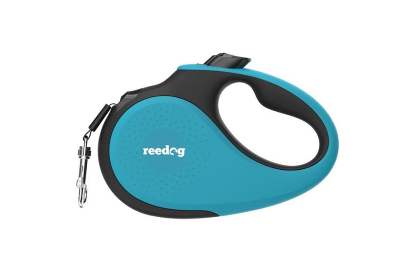 Reedog Senza Premium samonavíjecí vodítko L 50kg / 5m páska / tyrkysové