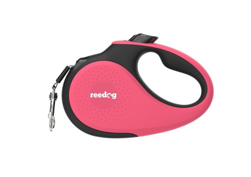 Reedog Senza Premium samonavíjecí vodítko L 50kg / 5m páska / růžové