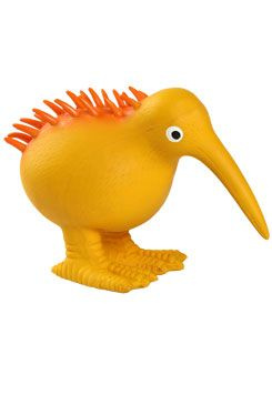 Hračka pes WHISTLE latex,pískací 8,5cm KW oranžová