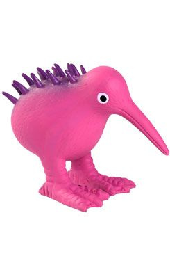 Hračka pes WHISTLE latex,pískací 8,5cm KW růžová