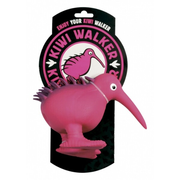 Hračka pes WHISTLE latex,pískací 8,5cm KW růžová