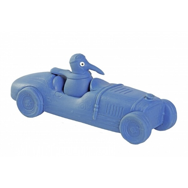 Hračka pes BUGATTI latex,pískací,modrá 19cm KW