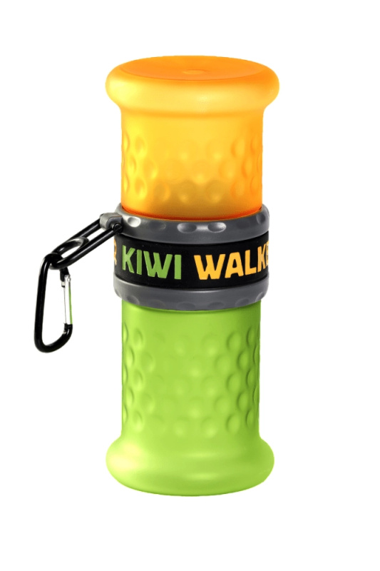 Cestovní láhev 2in1 750+500ml KW oranž.-zelená