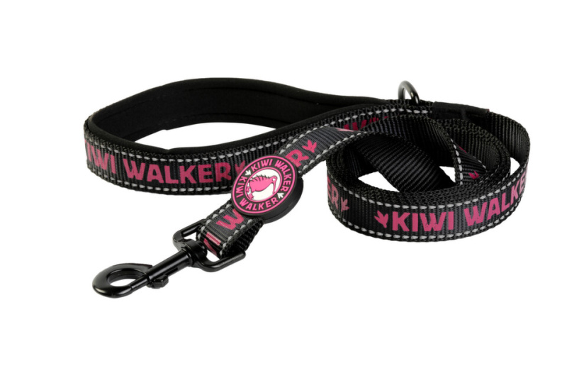Vodítko nylon 150/2,5cm růžová Kiwi
