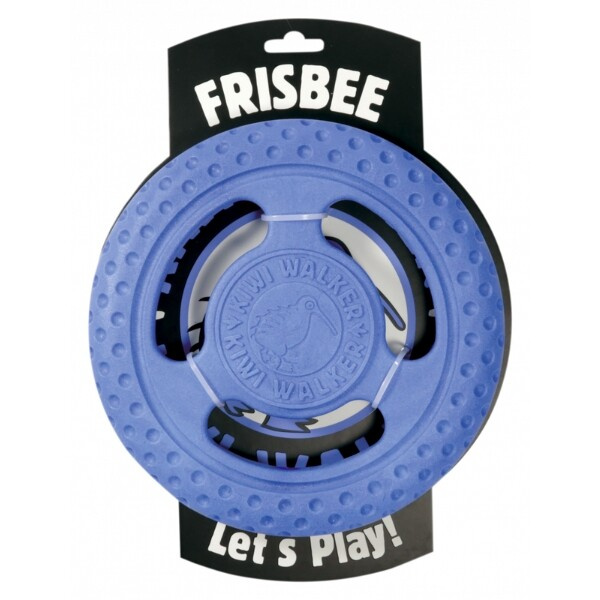 Hračka pes FRISBEE MAXI plov. z TPR pěny KW modrá