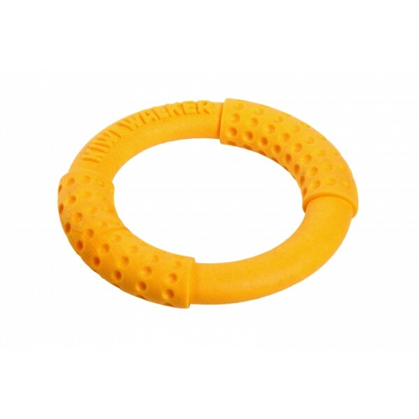 Hračka pes RING MAXI plov.a létajíc.z TPRpěny KW oranžová