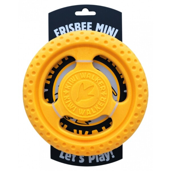 Hračka pes FRISBEE MINI plov. z TPR pěny KW oranžová