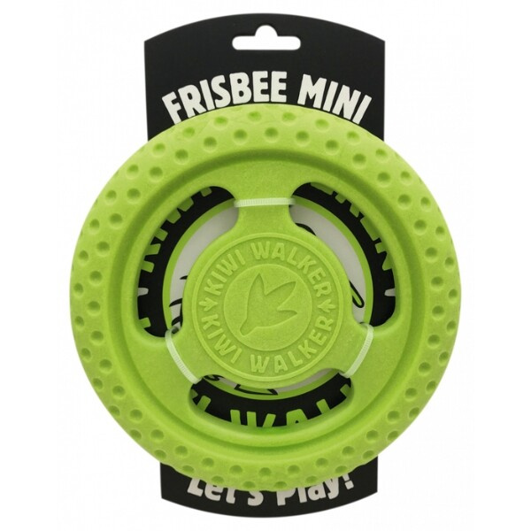 Hračka pes FRISBEE MINI plov. z TPR pěny KW zelená