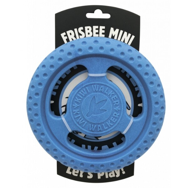 Hračka pes FRISBEE MINI plov. z TPR pěny KW modrá