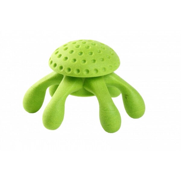 Hračka pes OCTUPUS MINI plov. z TPR pěny KW zelená