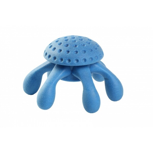 Hračka pes OCTUPUS MINI plov. z TPR pěny KW modrá