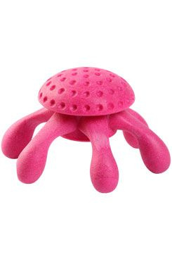 Hračka pes OCTUPUS MINI plov. z TPR pěny KW růžová