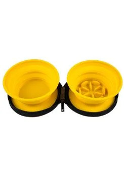Cestovní dvojmiska SLOWFEEDER 700ml KW oranžová