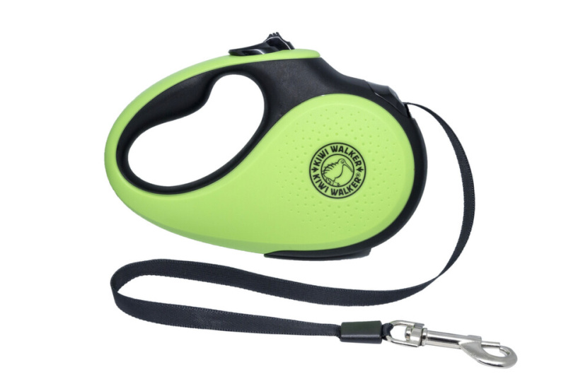 Vodítko samonavíjecí zeleno/černá Kiwi 25kg/5m