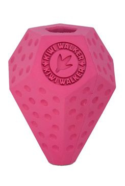 Hračka pes DIABALL MINI na pamlsky Kiwi růžová