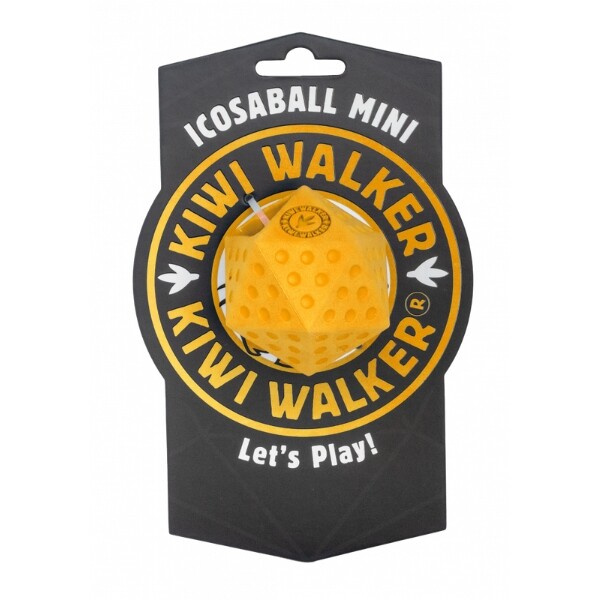 Hračka pes ICOSABALL MINI na pamlsky oranžová Kiwi