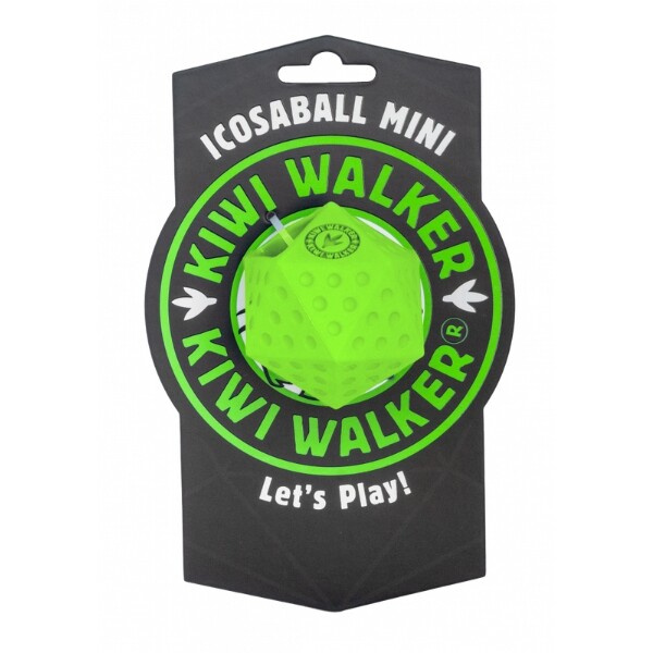 Hračka pes ICOSABALL MINI na pamlsky zelená Kiwi