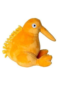 Hračka pes PLUSH plyš,pískací 16cm Kiwi 1ks oranžová