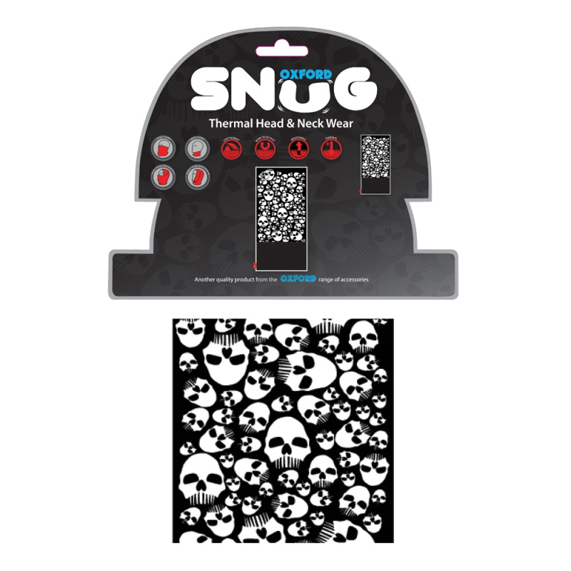 Multifunkční thermo nákrčník Oxford Snug Skulls
