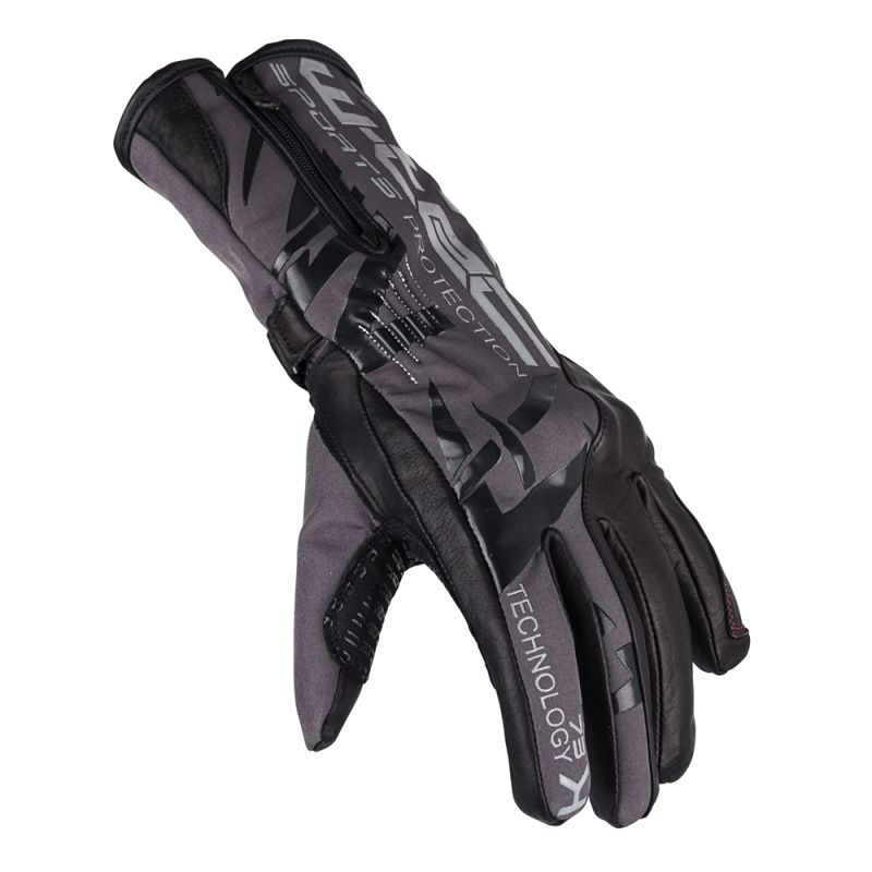 Moto rukavice W-TEC Kaltman černo-šedá S