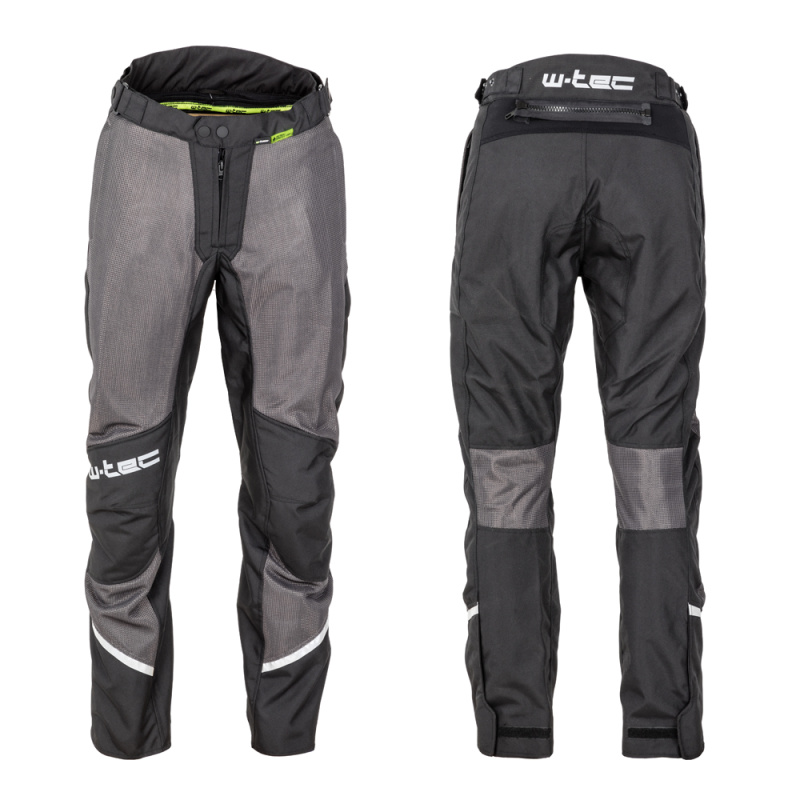 Pánské letní moto kalhoty W-TEC Alquizar Black-Grey M