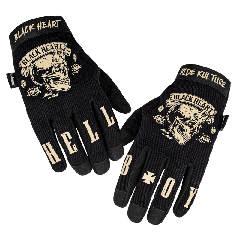Moto rukavice W-TEC Black Heart Rioter černá XL
