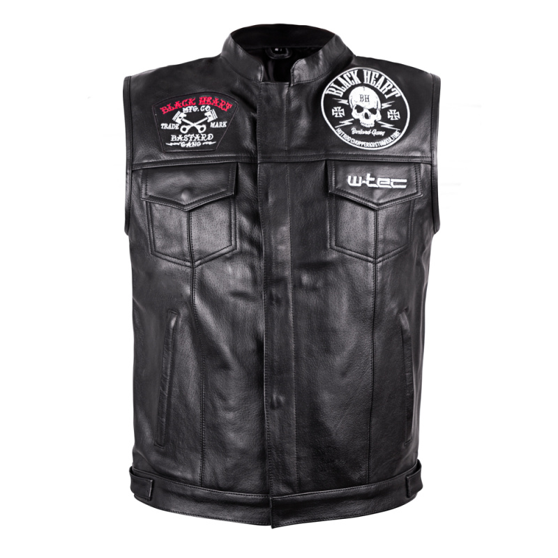 Moto vesta W-TEC Black Heart Rumbler černá L