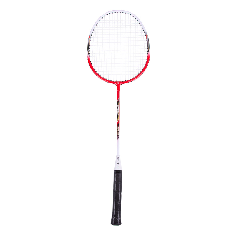 Badmintonová raketa SPARTAN JIVE bílo-červená