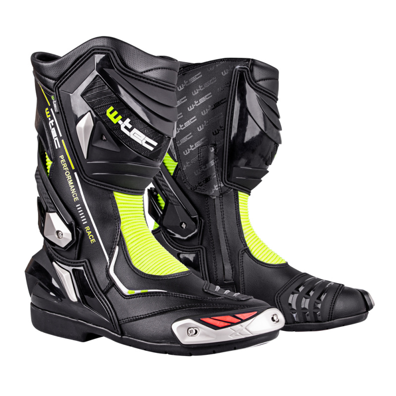 Moto boty W-TEC Beastor černo-zelená 41