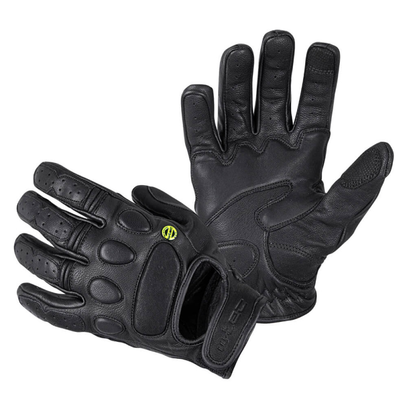 Kožené moto rukavice W-TEC Cherton černá 3XL