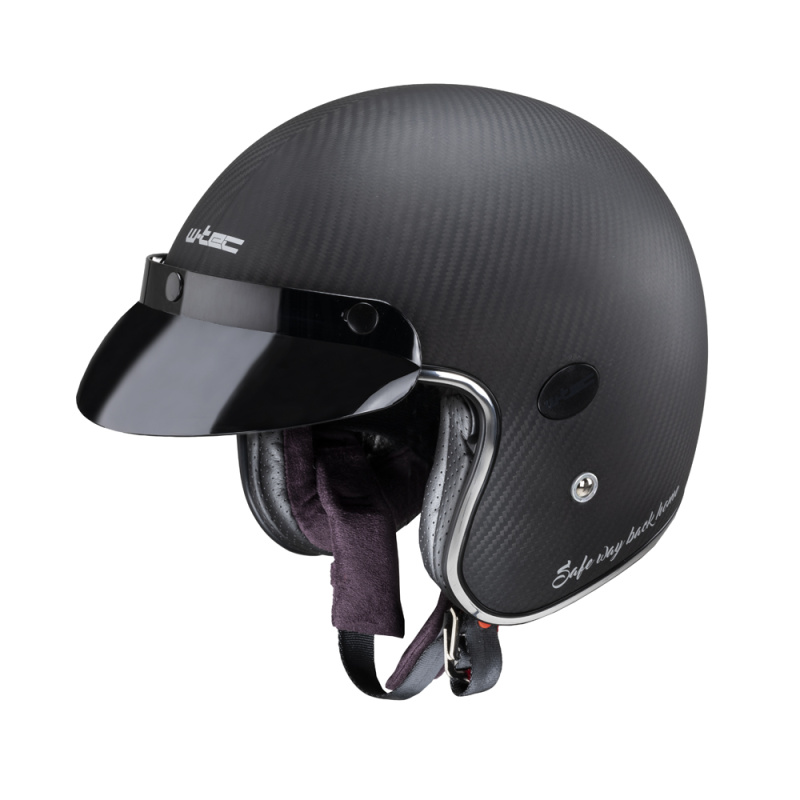Moto přilba W-TEC Vacabro SWBH Matt Carbon Pure XS (53-54)
