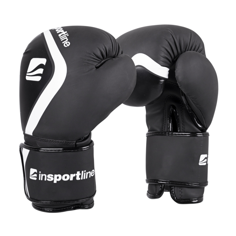 Boxerské rukavice inSPORTline Shormag černá 8oz