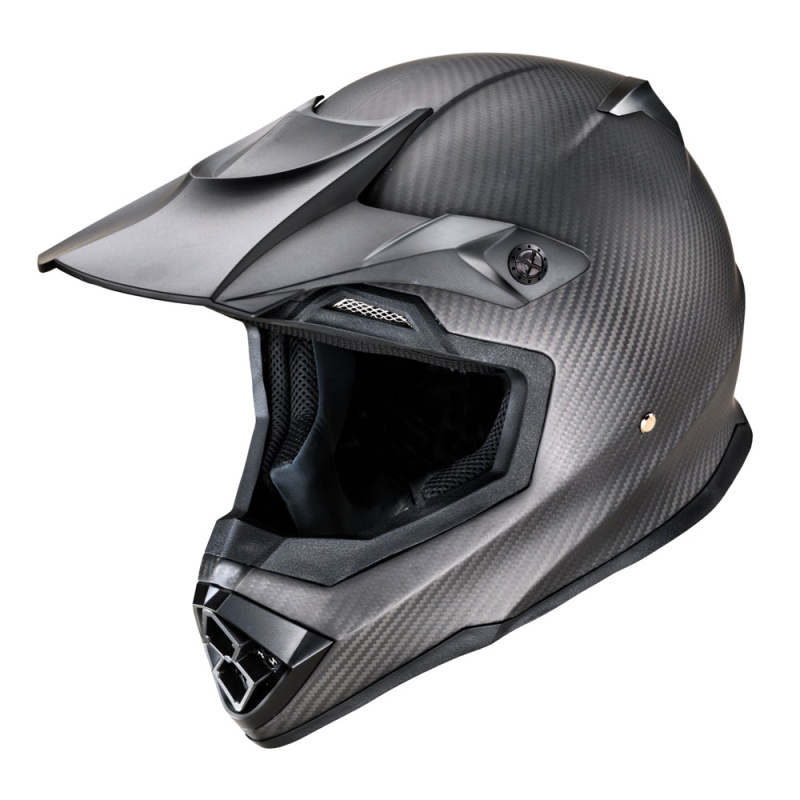 Motokrosová přilba W-TEC Crosscomp karbon mat XS (53-54)