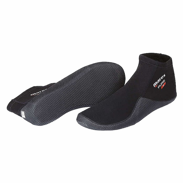 Neoprenové boty Mares Pure 2 mm nízké černá 47