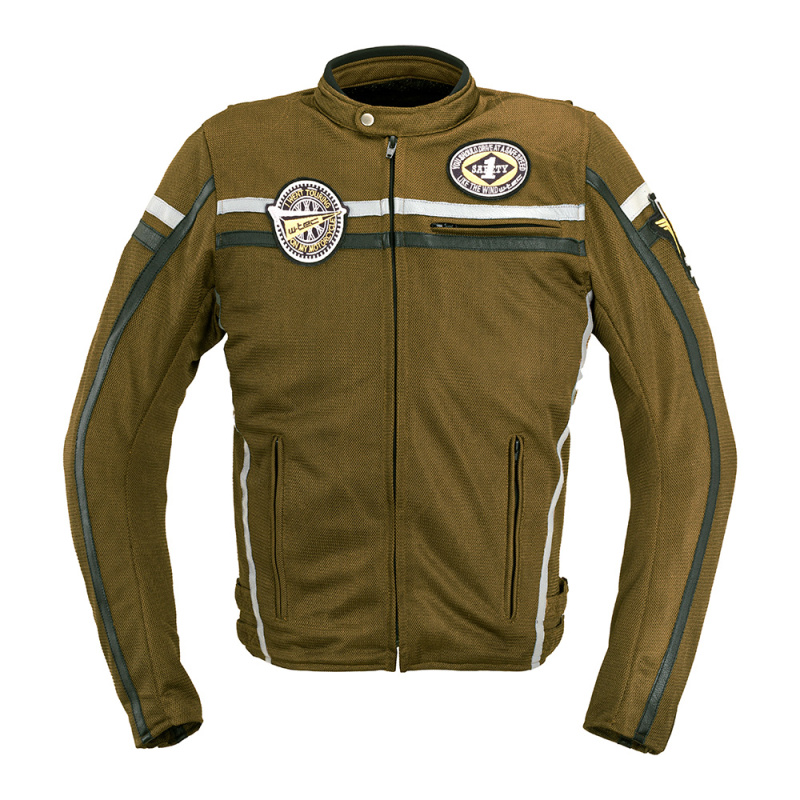 Moto bunda W-TEC Bellvitage Khaki Chameleon khaki chameleon 4XL