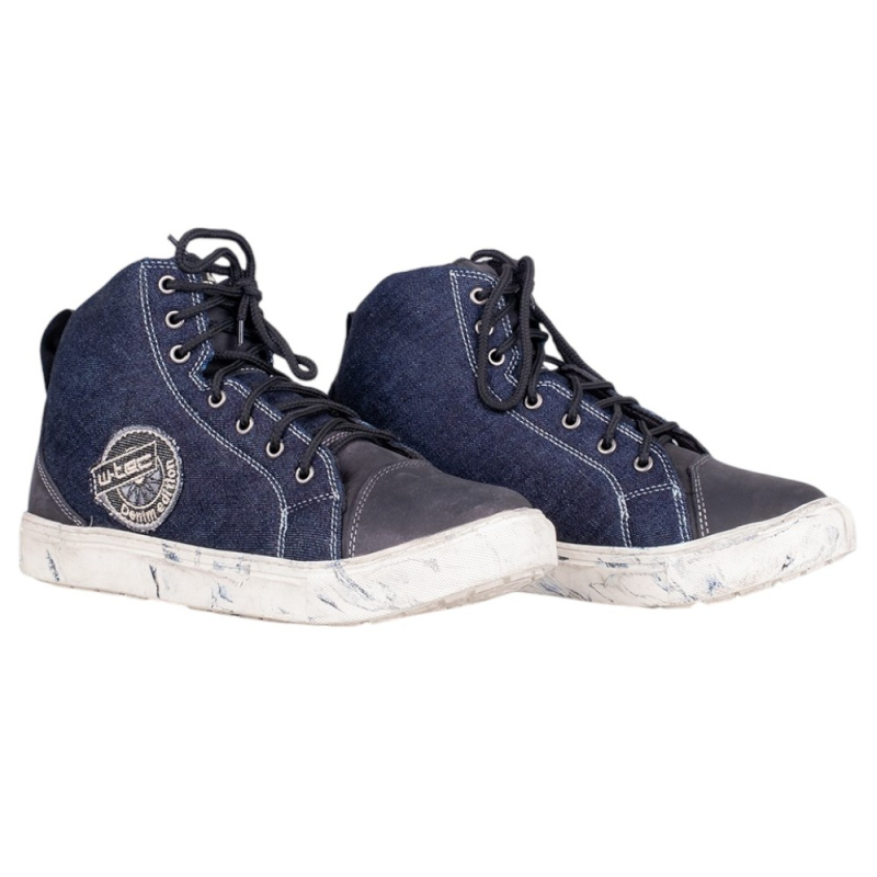 Moto boty W-TEC Denimo modrá 44