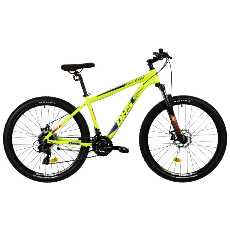 Horské kolo DHS Terrana 2725 27,5" 7.0 18" (174-186 cm) Green