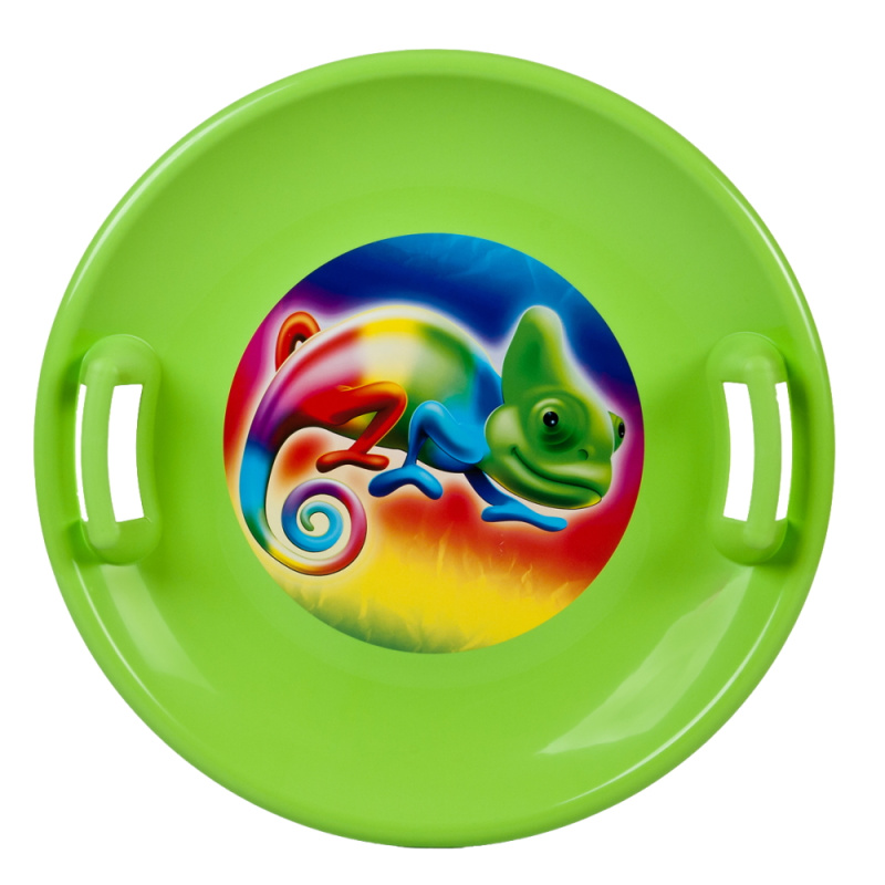 Talíř na sníh STT zelená chameleon