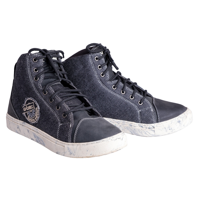 Moto boty W-TEC Denimo černá 43