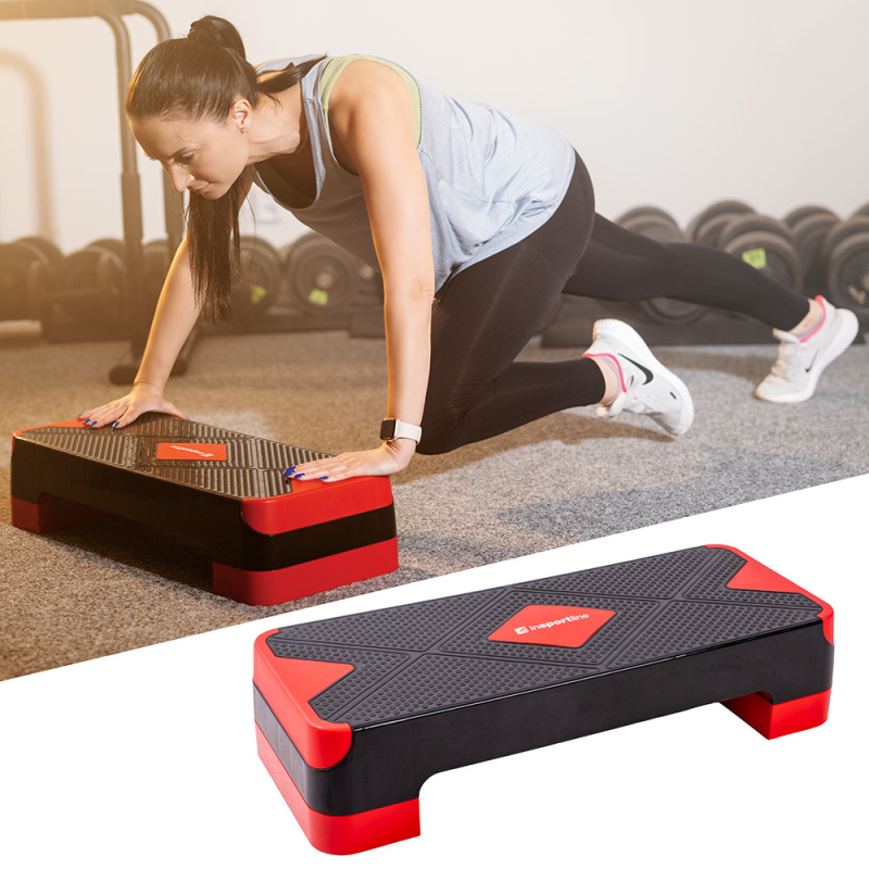 Aerobic step inSPORTline AS150 černo-červená