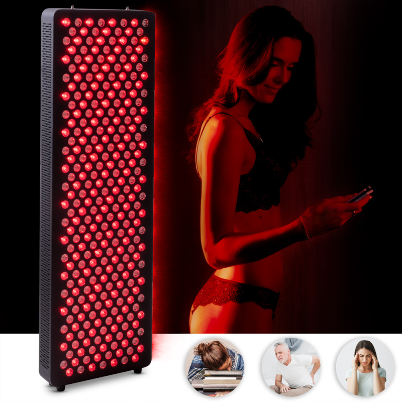 Infračervený LED panel inSPORTline Tugare - 300 LED černá