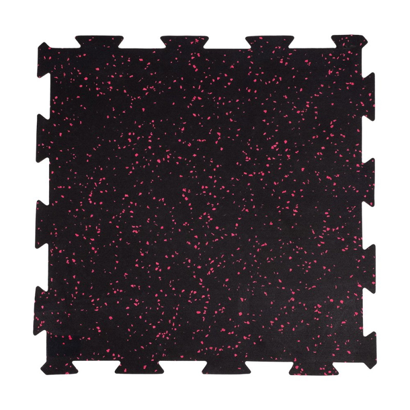 Zátěžová podložka inSPORTline Puzeko 50x50x1 cm černo-červená